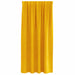 Perdele opace 2 pcs Galben muștar 140 x 175 cm Catifea - WALTI WALTI
