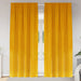 Perdele opace 2 pcs Galben muștar 140 x 245 cm Catifea - WALTI WALTI