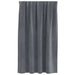 Perdele opace 2 pcs Gri deschis 140 x 140 cm Catifea - WALTI WALTI
