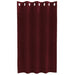 Perdele opace 2 pcs Roșu Vin 140 x 140 cm Catifea - WALTI WALTI