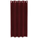 Perdele opace 2 pcs Roșu Vin 140 x 175 cm Catifea - WALTI WALTI