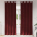 Perdele opace 2 pcs Roșu Vin 140 x 225 cm Catifea - WALTI WALTI