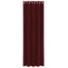Perdele opace 2 pcs Roșu Vin 140 x 260 cm Catifea - WALTI WALTI