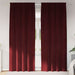Perdele opace 2 pcs Roșu Vin 140 x 225 cm Catifea - WALTI WALTI