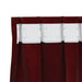 Perdele opace 2 pcs Roșu Vin 140 x 260 cm Catifea - WALTI WALTI