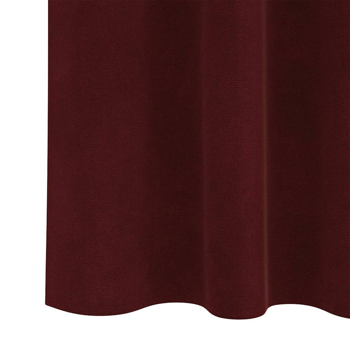 Perdele opace 2 pcs Roșu Vin 140 x 260 cm Catifea - WALTI WALTI
