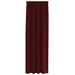 Perdele opace 2 pcs Roșu Vin 140 x 260 cm Catifea - WALTI WALTI