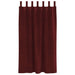 Perdele opace 2 pcs Roșu Vin 140 x 175 cm Catifea - WALTI WALTI