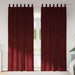 Perdele opace 2 pcs Roșu Vin 140 x 245 cm Catifea - WALTI WALTI