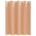 Perdele cu perdele 2 pcs Maro deschis 140 x 140 cm Poliester - WALTI WALTI