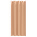 Perdele cu perdele 2 pcs Maro deschis 260 x 140 cm Poliester - WALTI WALTI