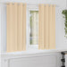 Perdele cu perdele 2 pcs Crem 175 x 140 cm Poliester - WALTI WALTI