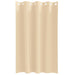 Perdele cu perdele 2 pcs Crem 175 x 140 cm Poliester - WALTI WALTI