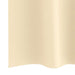 Perdele cu perdele 2 pcs Crem 225 x 140 cm Poliester - WALTI WALTI