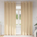 Perdele cu perdele 2 pcs Crem 225 x 140 cm Poliester - WALTI WALTI