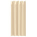 Perdele cu perdele 2 pcs Crem 225 x 140 cm Poliester - WALTI WALTI