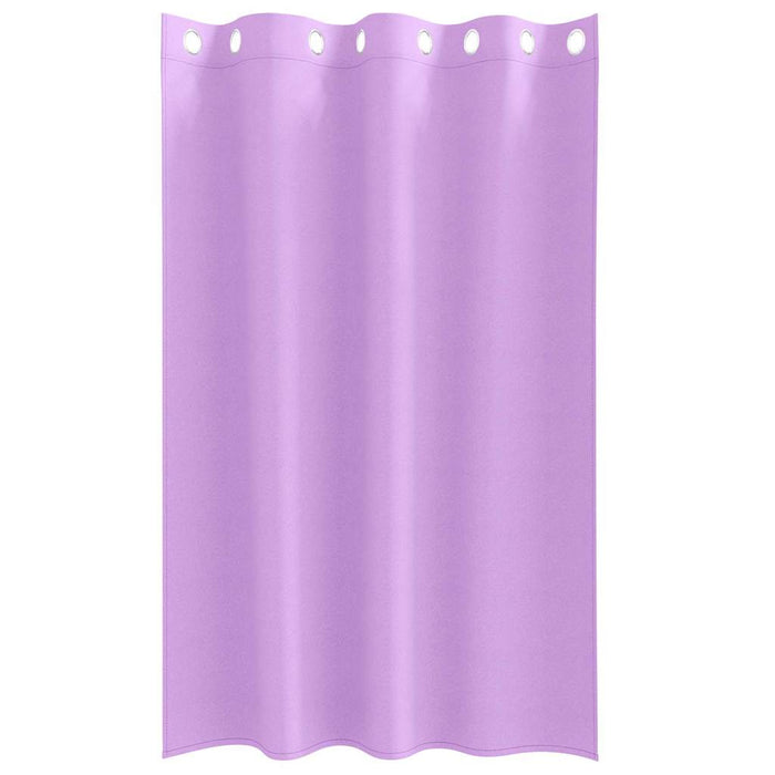 Perdele cu perdele 2 pcs Violet 175 x 140 cm Poliester - WALTI WALTI