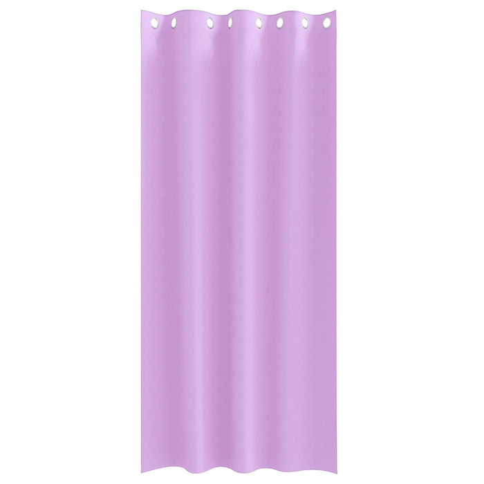Perdele cu perdele 2 pcs Violet 245 x 140 cm Poliester - WALTI WALTI