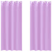 Perdele cu perdele 2 pcs Violet 260 x 140 cm Poliester - WALTI WALTI