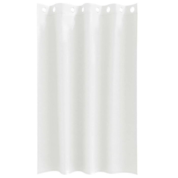 Perdele cu perdele 2 pcs Alb pur 175 x 140 cm Poliester - WALTI WALTI
