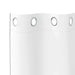 Perdele cu perdele 2 pcs Alb pur 245 x 140 cm Poliester - WALTI WALTI