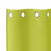 Perdele cu perdele 2 pcs Verde măr 245 x 140 cm Poliester - WALTI WALTI