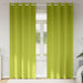 Perdele cu perdele 2 pcs Verde măr 245 x 140 cm Poliester - WALTI WALTI