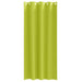 Perdele cu perdele 2 pcs Verde măr 245 x 140 cm Poliester - WALTI WALTI