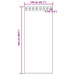 Perdele cu perdele 2 pcs Verde măr 245 x 140 cm Poliester - WALTI WALTI