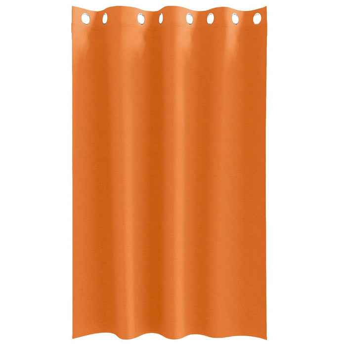 Perdele Opaque cu Inel 2 pcs Portocalie Aprinsă 175 x 140 cm - WALTI WALTI