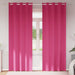Perdele cu perdele 2 pcs Roz intens 225 x 140 cm Poliester - WALTI WALTI