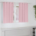 Perdele cu perdele 2 pcs Roz bebeluș 140 x 140 cm Poliester - WALTI WALTI