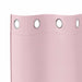 Perdele cu perdele 2 pcs Roz bebeluș 175 x 140 cm Poliester - WALTI WALTI