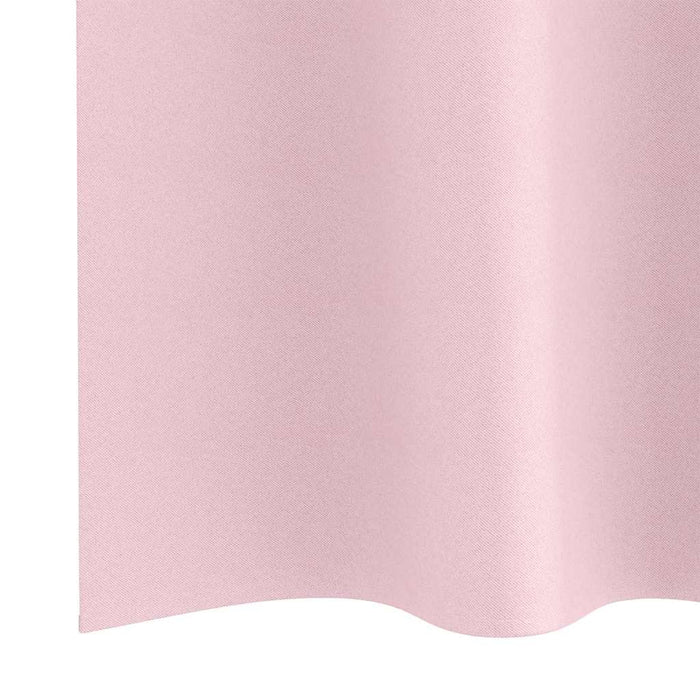 Perdele cu perdele 2 pcs Roz bebeluș 175 x 140 cm Poliester - WALTI WALTI