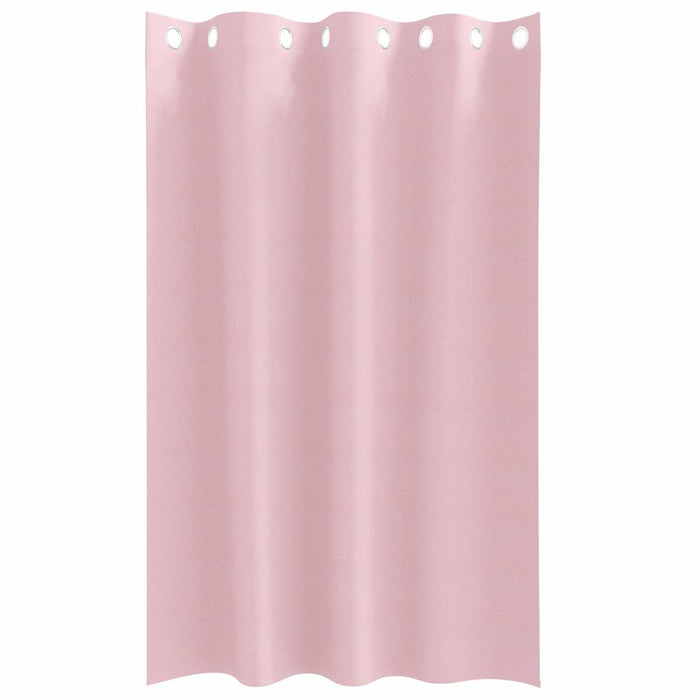 Perdele cu perdele 2 pcs Roz bebeluș 175 x 140 cm Poliester - WALTI WALTI