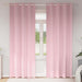 Perdele cu perdele 2 pcs Roz bebeluș 260 x 140 cm Poliester - WALTI WALTI