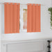 Perdele cu perdele 2 pcs Terracota 140 x 140 cm Poliester - WALTI WALTI