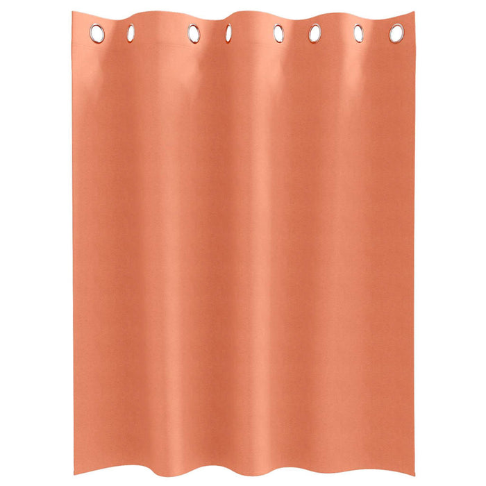 Perdele cu perdele 2 pcs Terracota 140 x 140 cm Poliester - WALTI WALTI