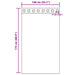 Perdele cu perdele 2 pcs Terracota 175 x 140 cm Poliester - WALTI WALTI