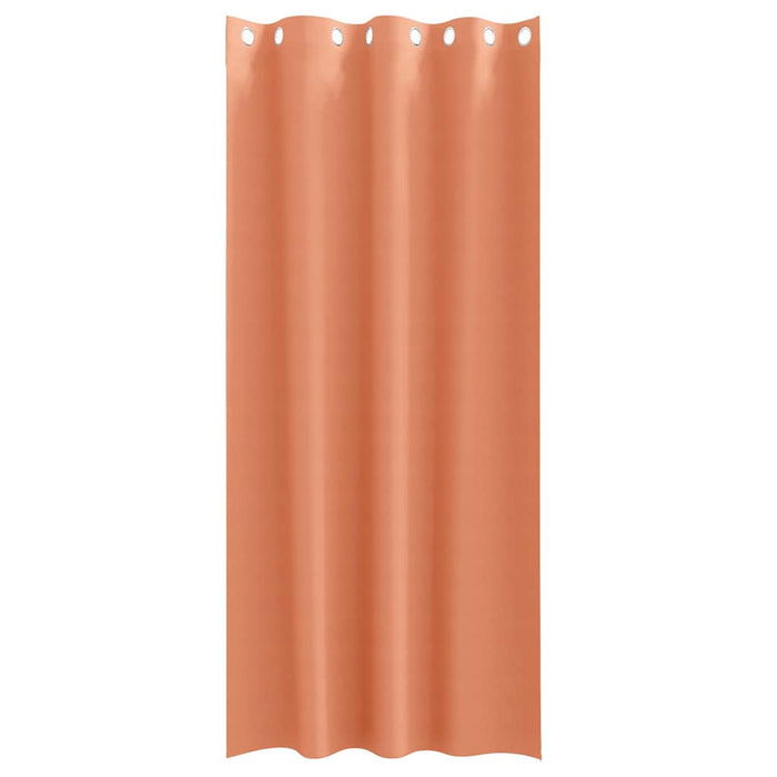 Perdele cu perdele 2 pcs Terracota 260 x 140 cm Poliester - WALTI WALTI