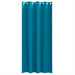 Perdele cu perdele 2 pcs Turcoaz 260 x 140 cm Poliester - WALTI WALTI