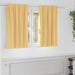 Perdele cu perdele 2 pcs Bej 140 x 140 cm Poliester - WALTI WALTI
