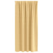 Perdele cu perdele 2 pcs Bej Poliester - WALTI WALTI