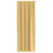 Perdele cu perdele 2 pcs Bej 260 x 140 cm Poliester - WALTI WALTI