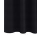 Perdele cu perdele 2 pcs Negru Poliester - WALTI WALTI