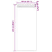 Perdele cu perdele 2 pcs Negru Poliester - WALTI WALTI