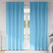 Perdele 2 pcs Albastru deschis 225 x 140 cm Poliester - WALTI WALTI