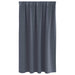 Perdele Opaque cu Inel 2 pcs Antracit 140 x 140 cm Poliester - WALTI WALTI