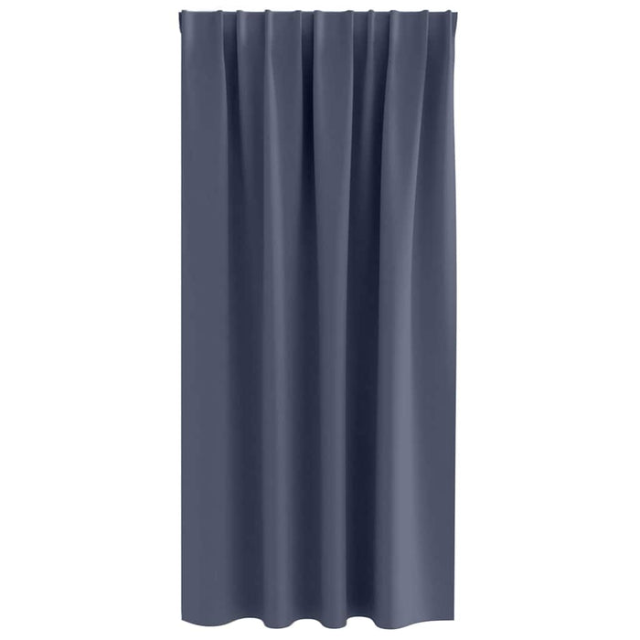 Perdele cu perdele 2 pcs Antracit Poliester - WALTI WALTI