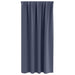 Perdele cu perdele 2 pcs Antracit Poliester - WALTI WALTI